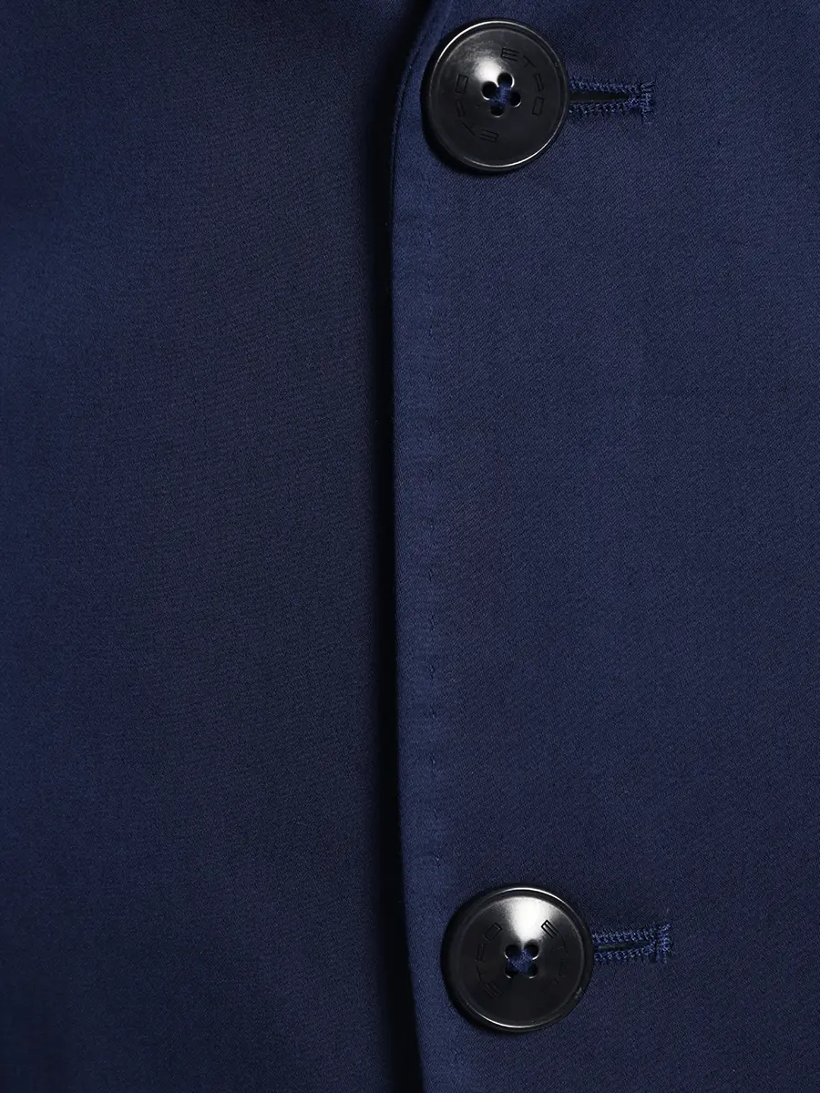 Хлопковый пиджак ETRO 11807/8101/син Синий  Фото 3