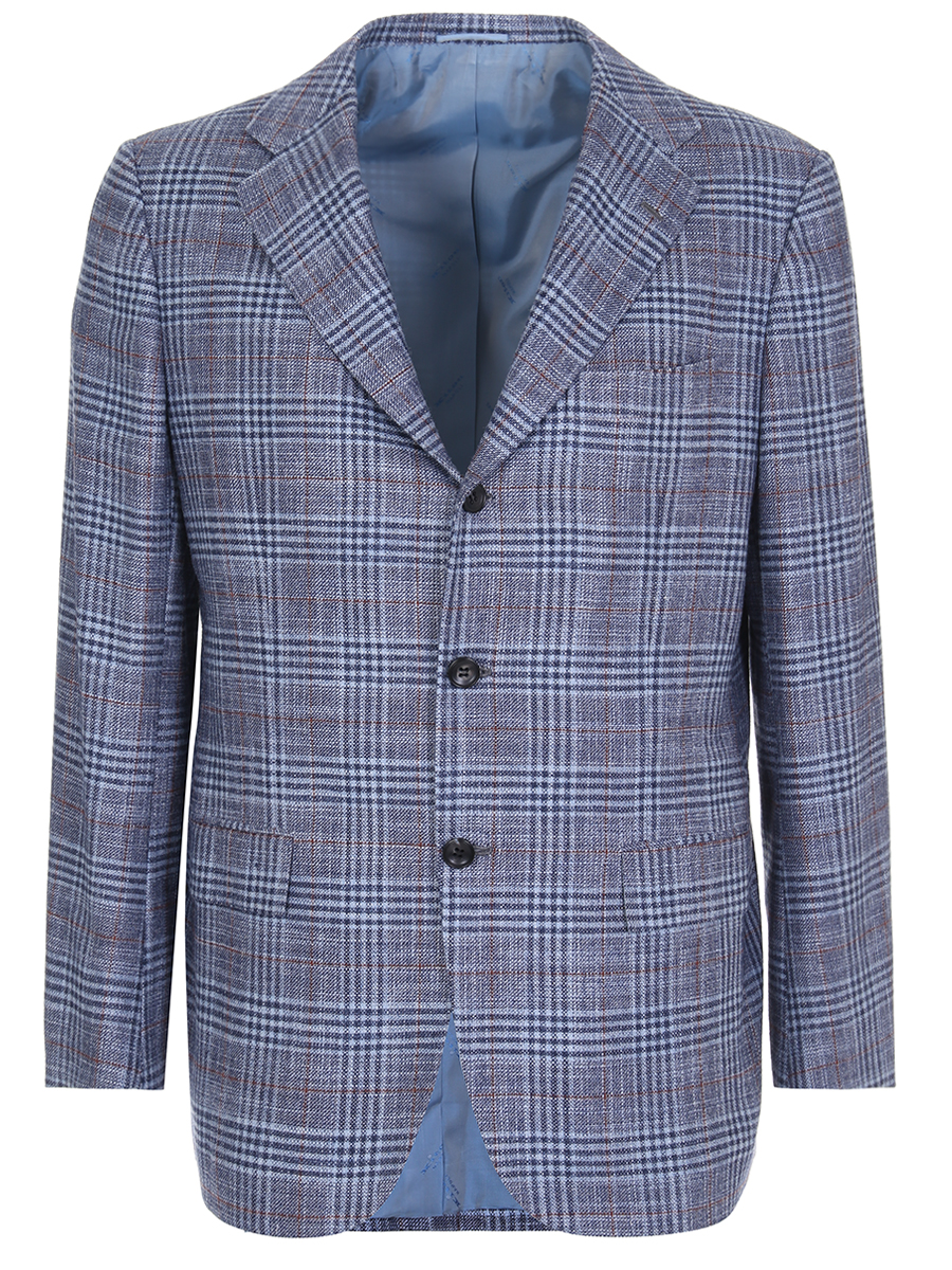 Пиджак в клетку KITON