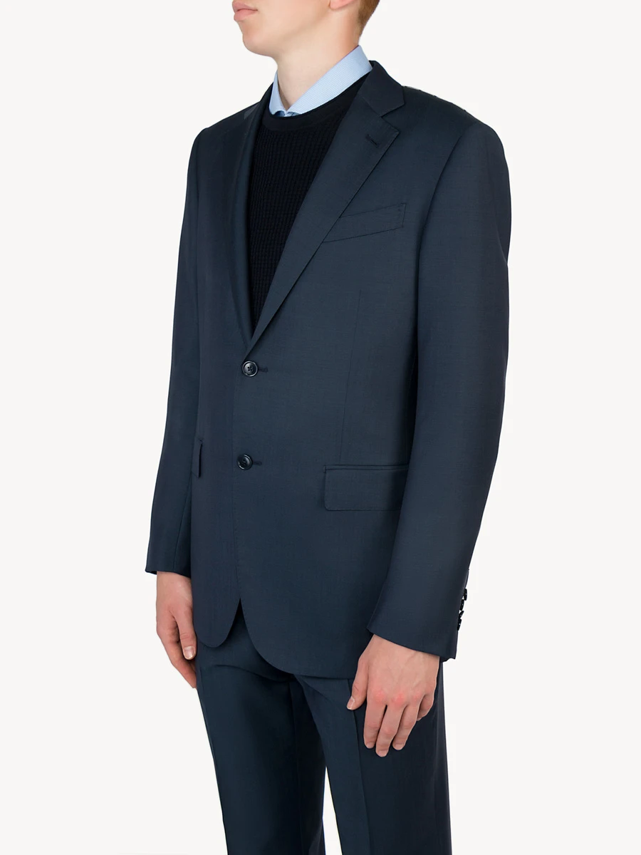 Классический костюм ZEGNA 922114 т.Синий Синий  Фото 4