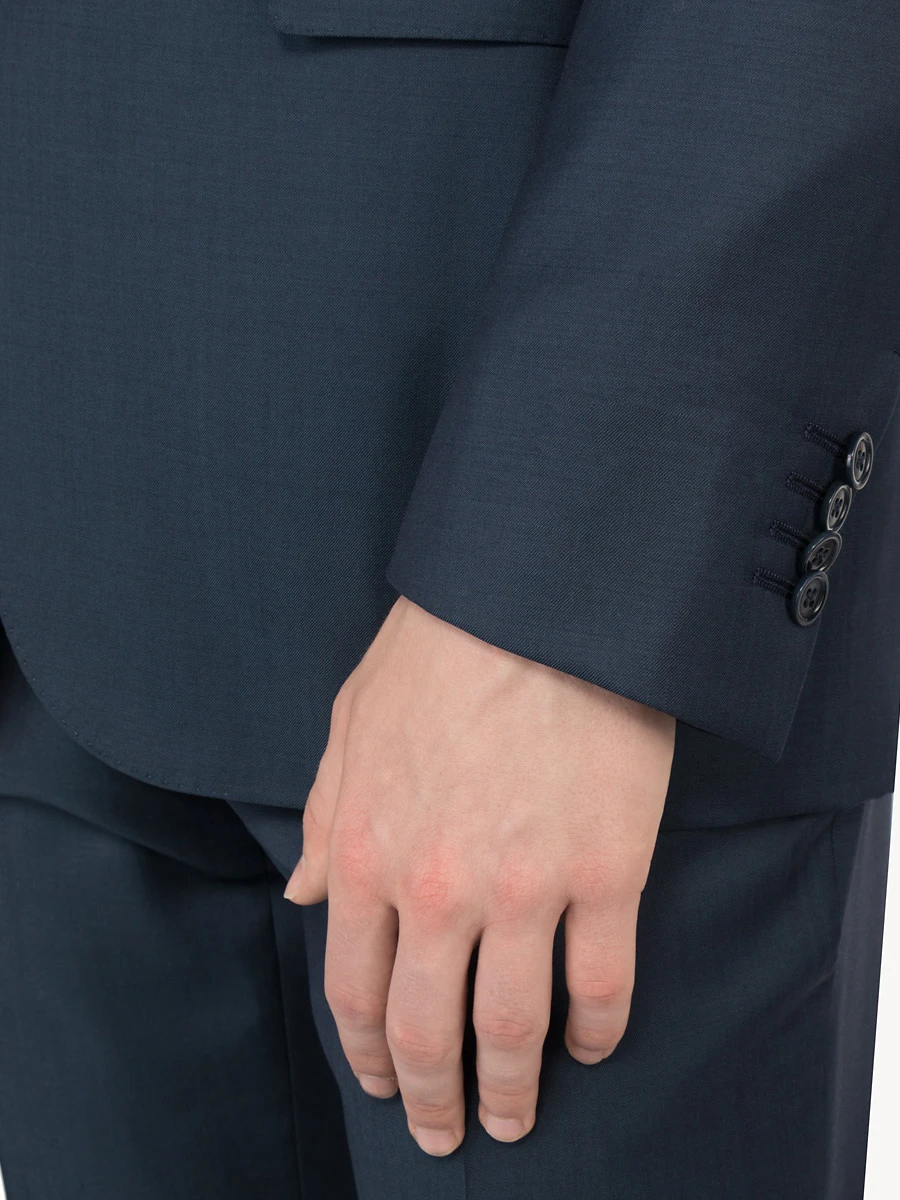Классический костюм ZEGNA 922114 т.Синий Синий  Фото 10