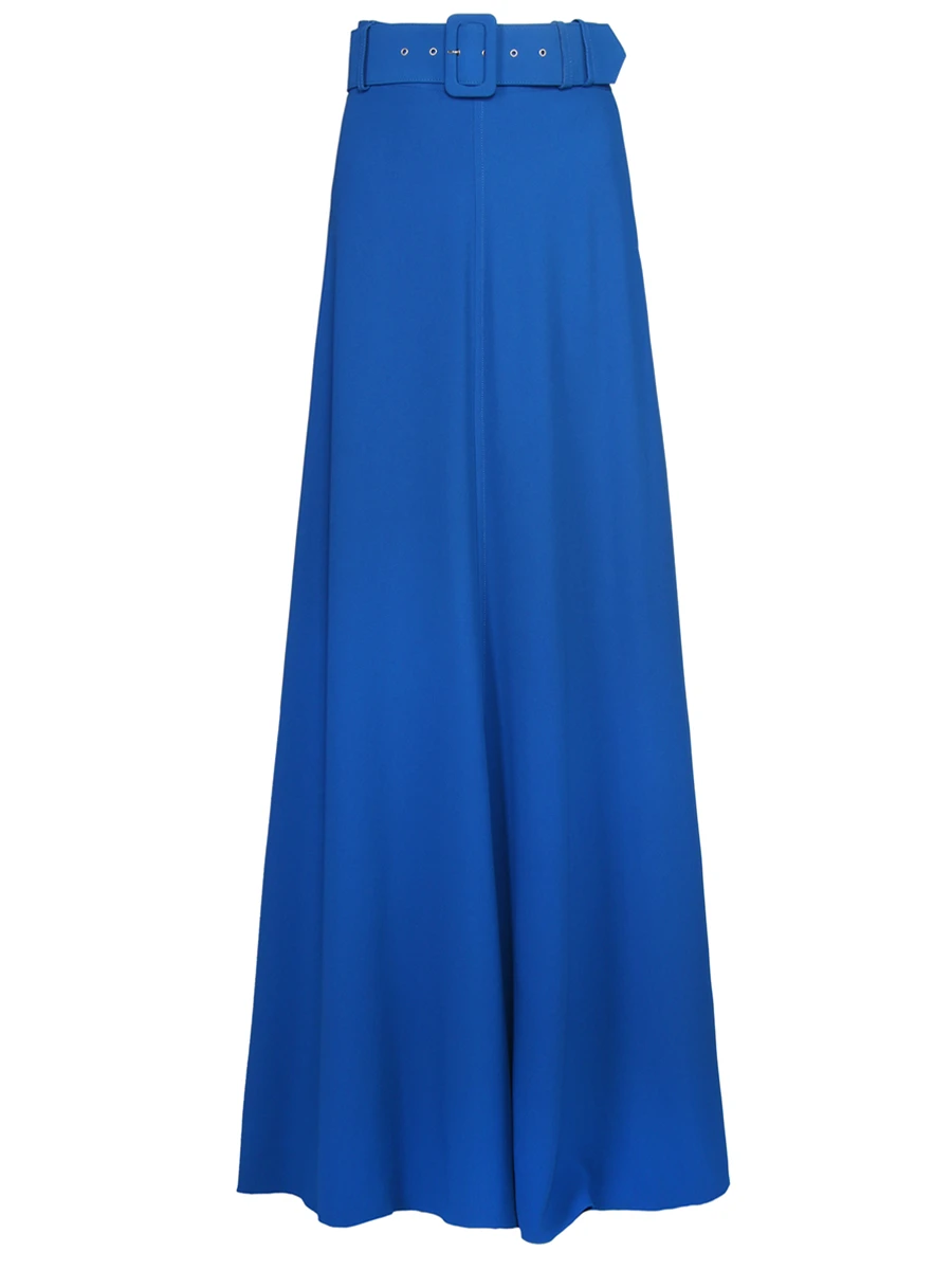 Длинная юбка с широким поясом, SKL012/4020.402/W18 Синий, TEREKHOV, Голубой, 87305  - купить