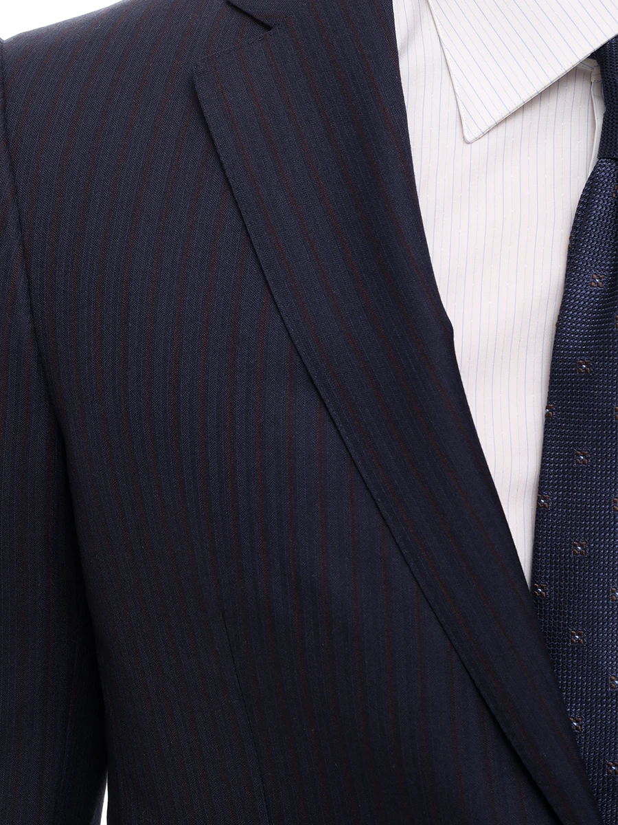 

Костюм шерстяной, Синий, 216565/ Синий Коричневый Полоска