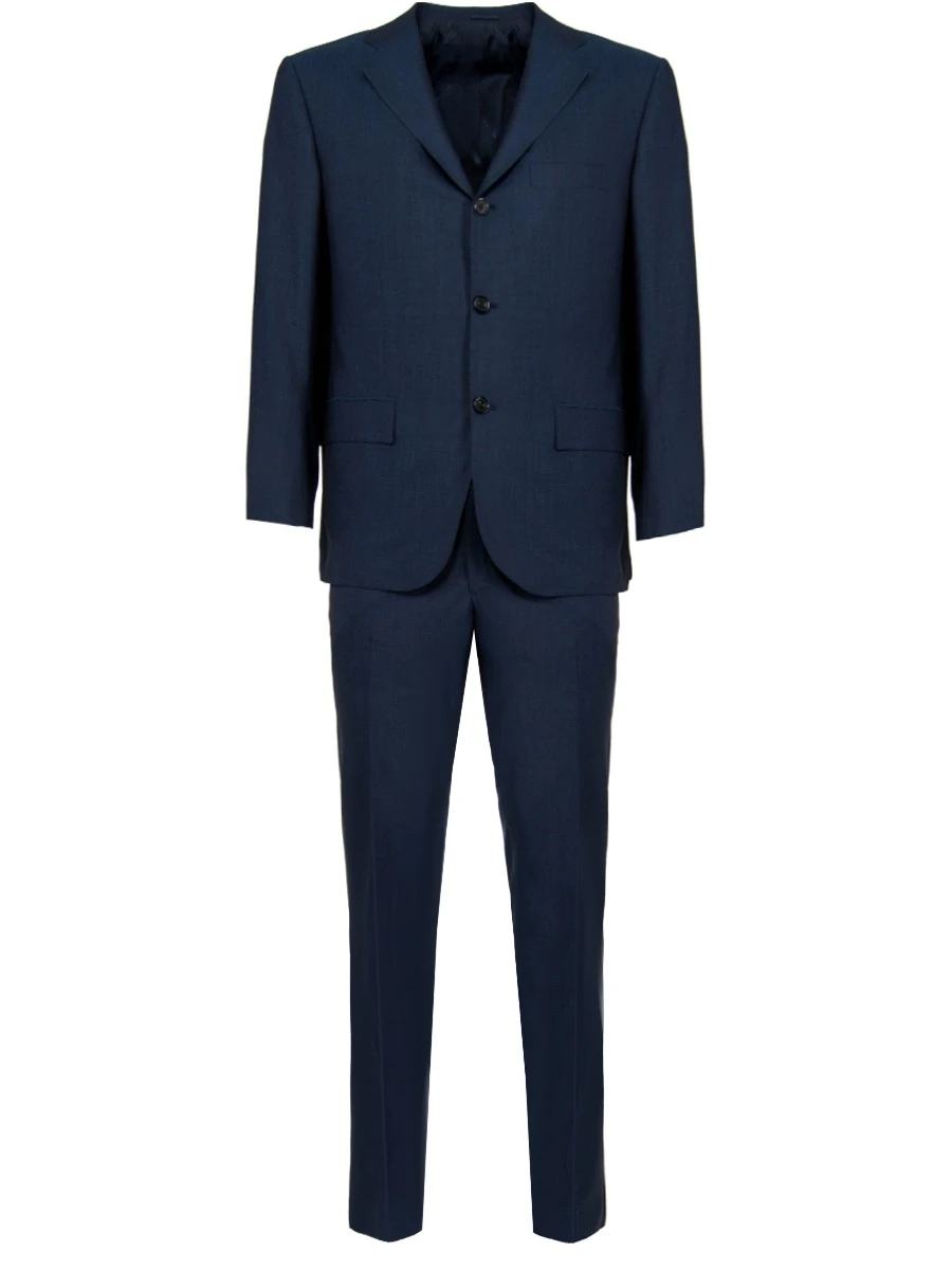 Классический костюм KITON UA89K07N0402002 Т.Синий Синий 