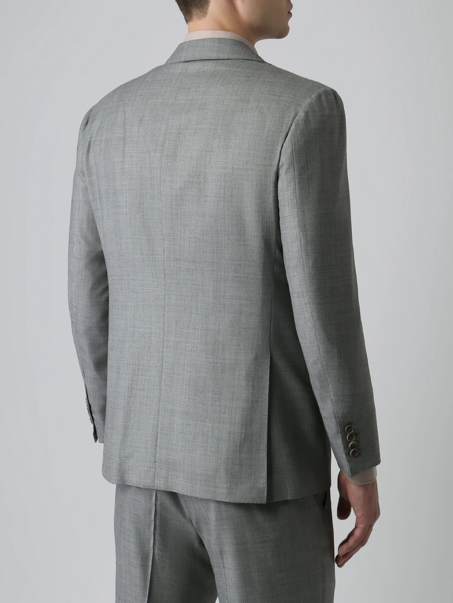Костюм классический шерстяной KITON UA89K0127004001 Серый Серый  Фото 3