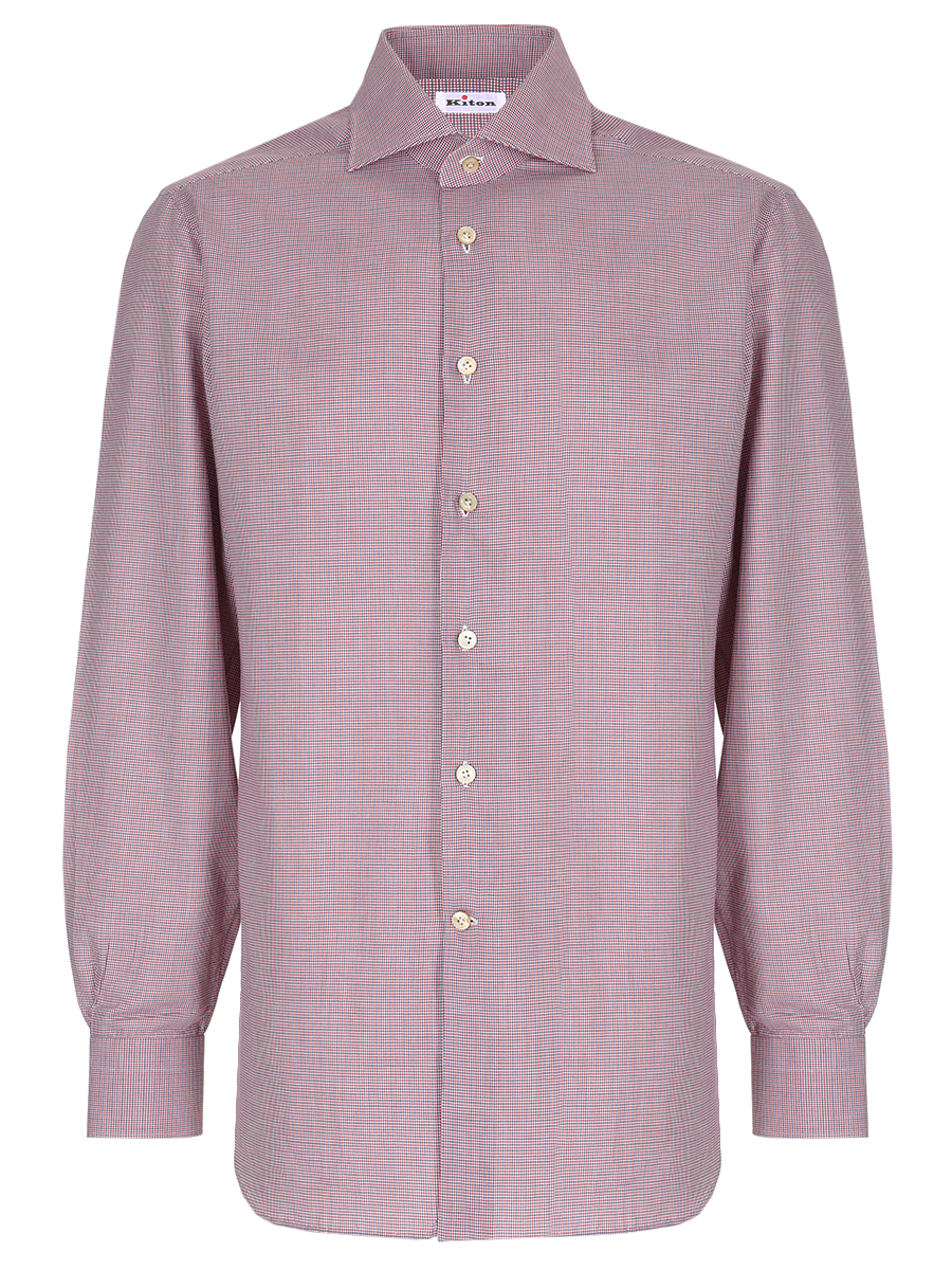 Рубашка Regular Fit хлопковая KITON