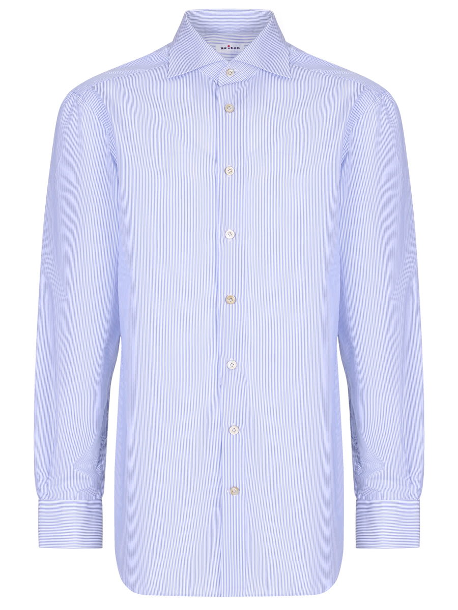 Рубашка Regular Fit в полоску KITON
