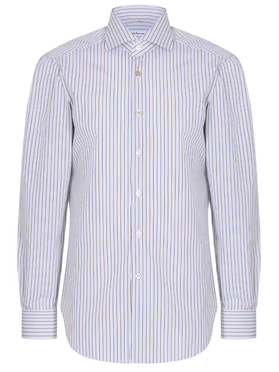Рубашка Regular Fit в полоску KITON