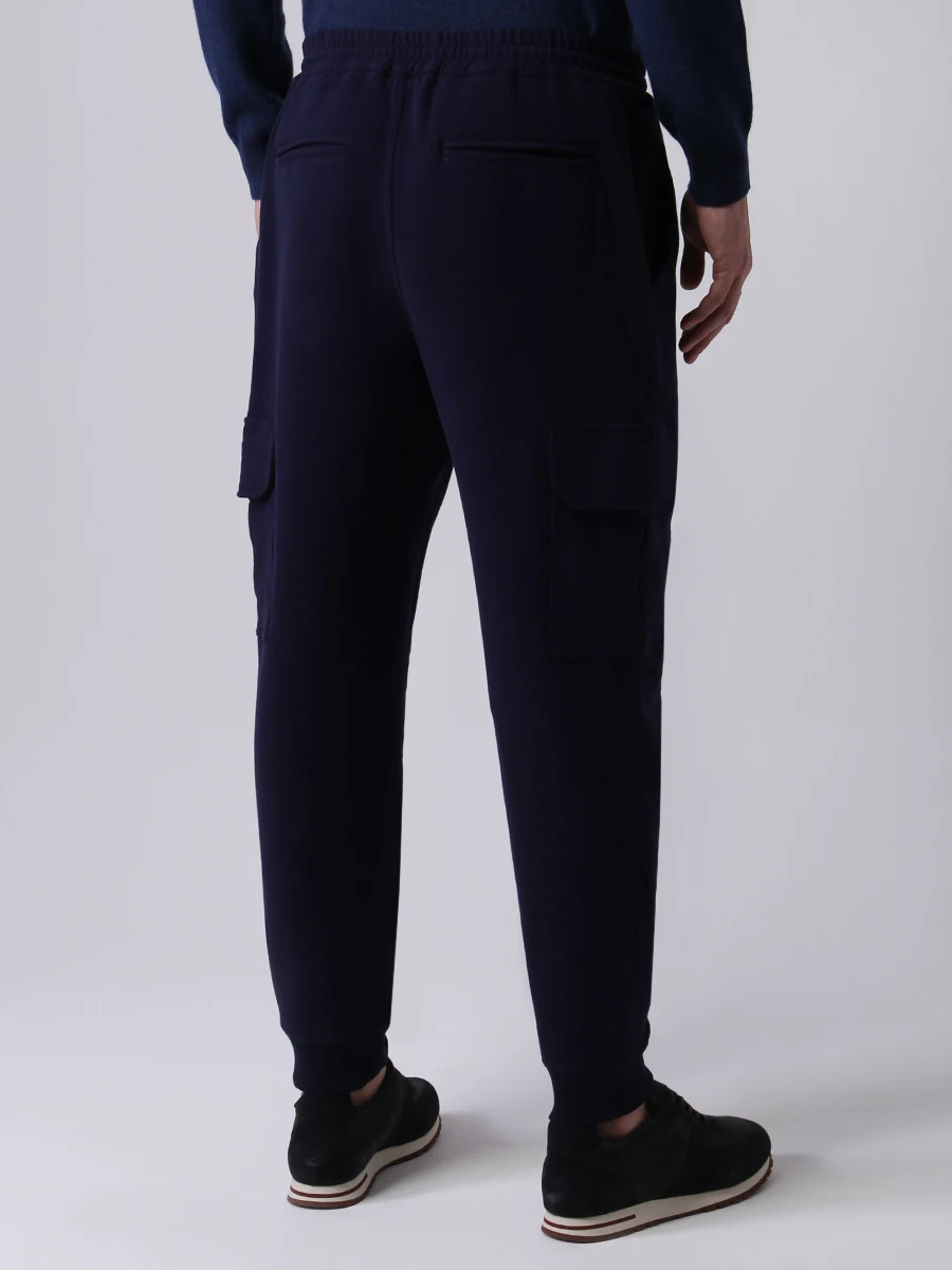 

Брюки-карго хлопковые, Синий, M0T153333G C6134