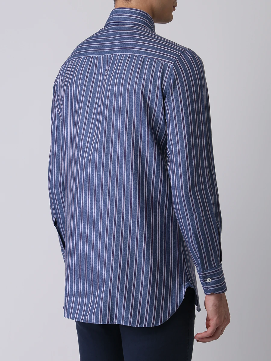 Рубашка Regular Fit в полоску STILE LATINO CMM12020/B20/NICK12 Полоска  Фото 3