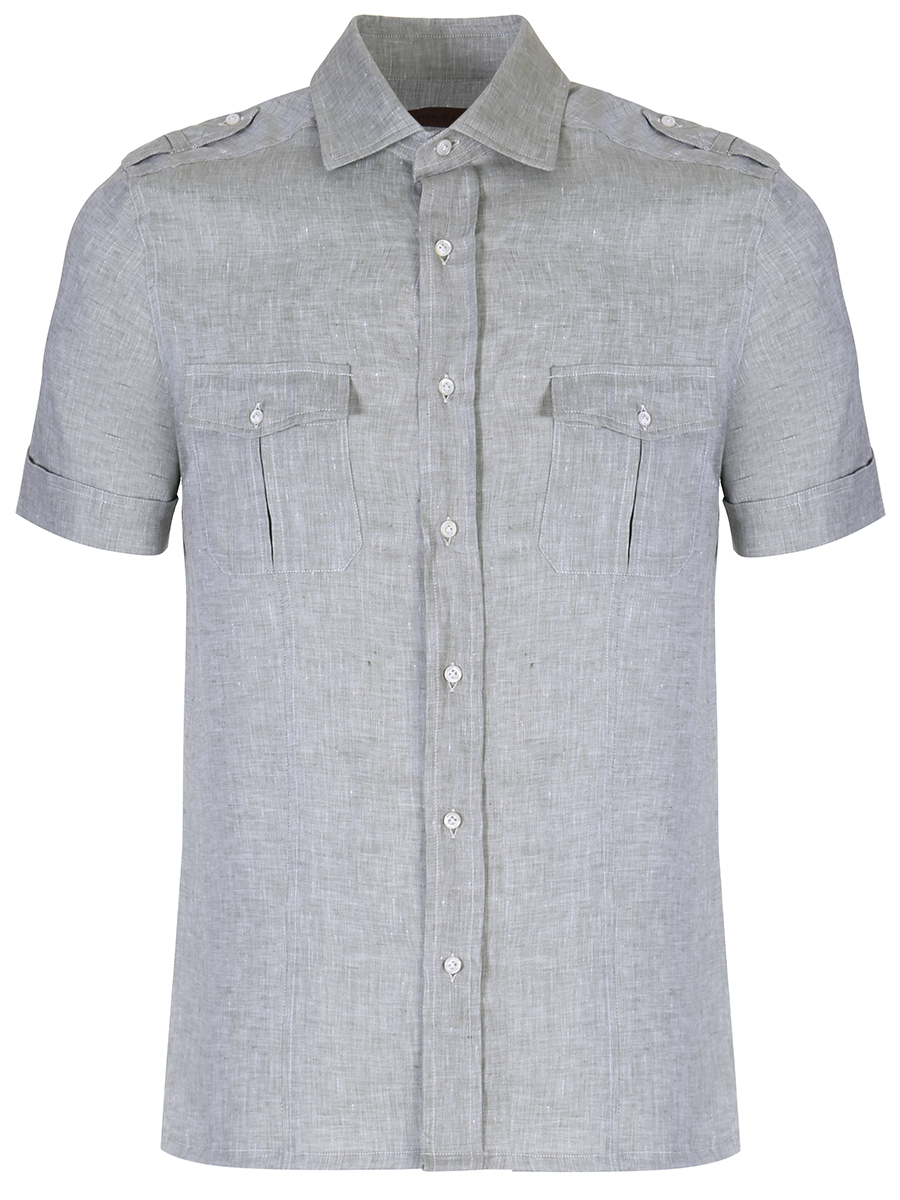 Рубашка Regular Fit льняная STILE LATINO