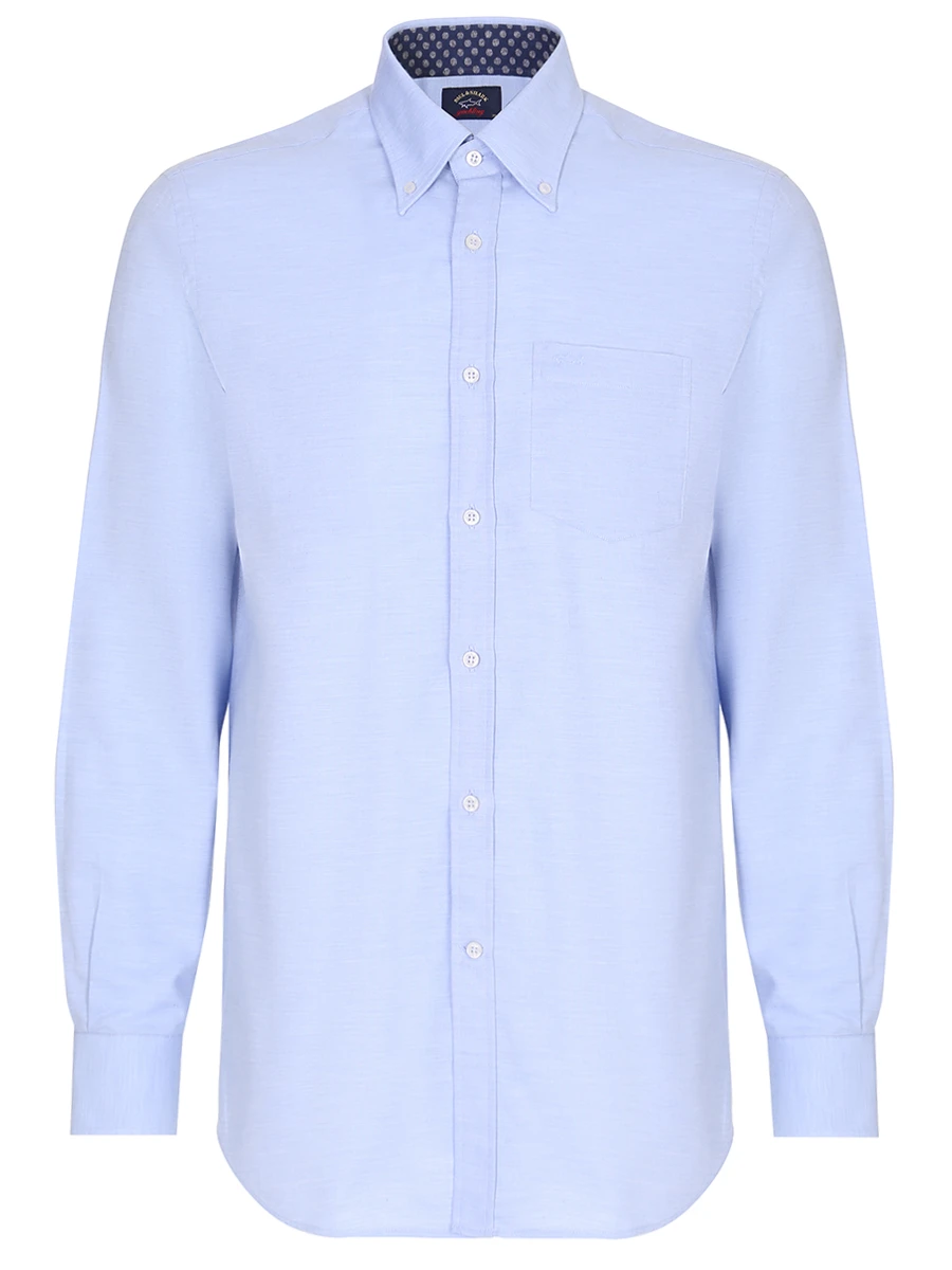 Рубашка Regular Fit хлопковая PAUL & SHARK I20P3064/016, размер 54, цвет голубой I20P3064/016 - фото 1