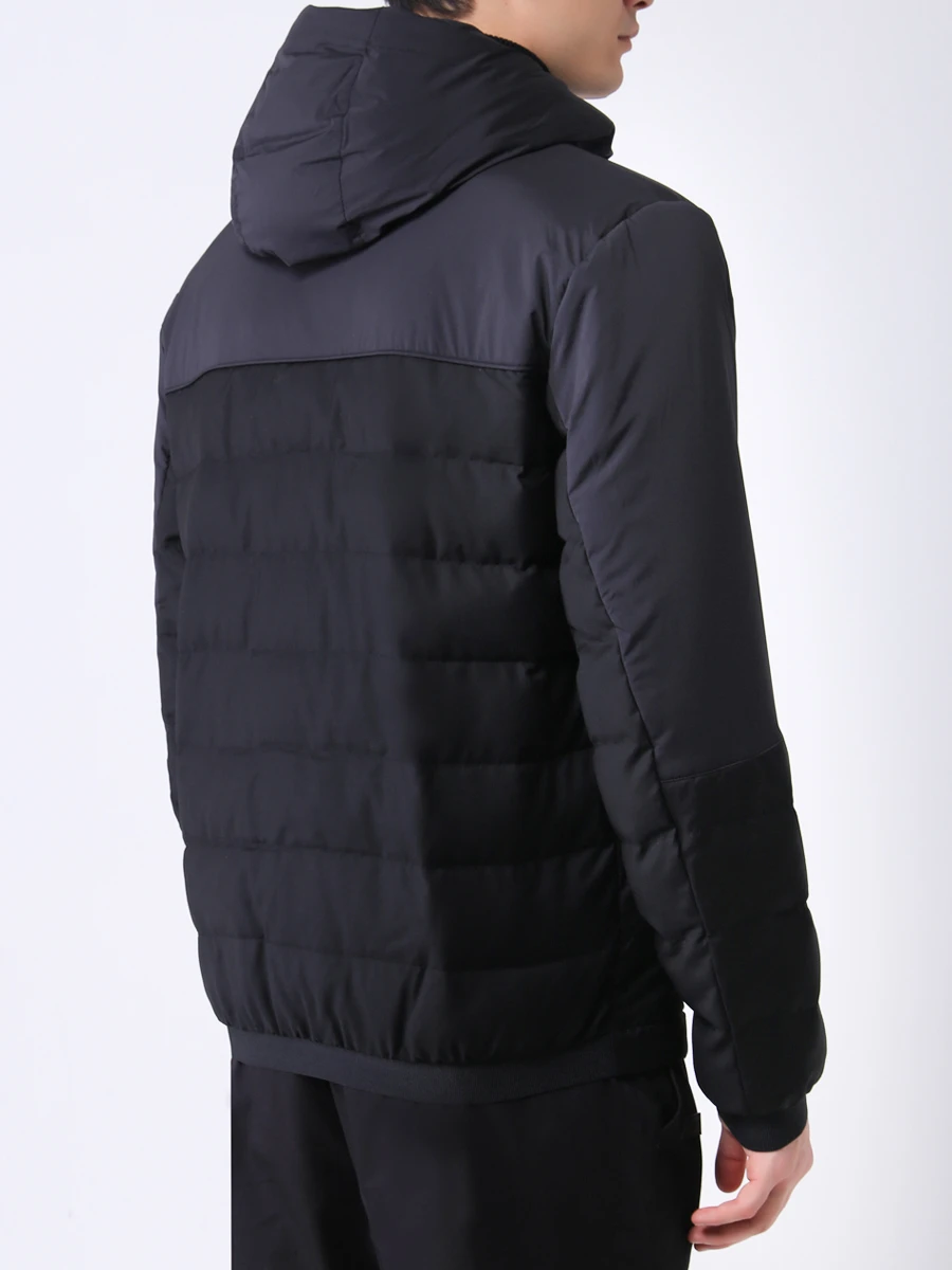 Куртка стеганая ZEGNA VV051/ZZT062/K09 Черный  Фото 3