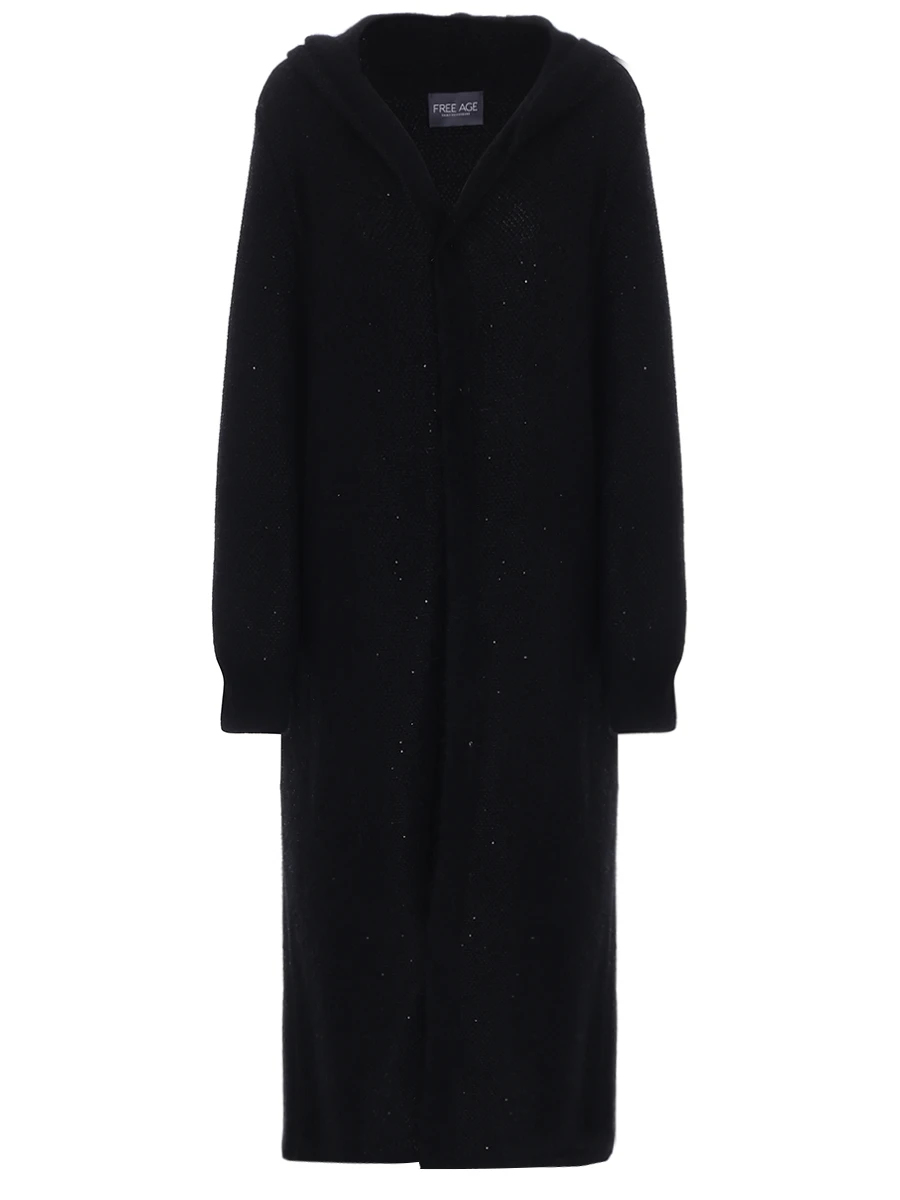 

Кардиган с пайетками, Черный, FWW20040649BKB