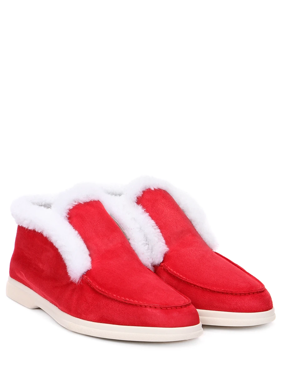 Ботинки замшевые на меху ALDO BRUE` BD331KVE 181 Красный  Фото 2