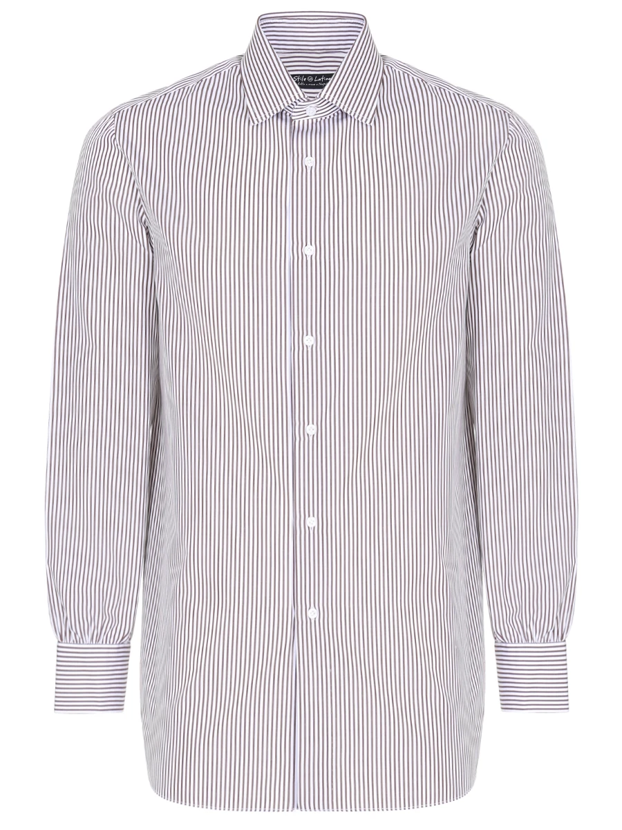 Рубашка Regular Fit в полоску STILE LATINO CMC219W01, размер 52, цвет белый - фото 1