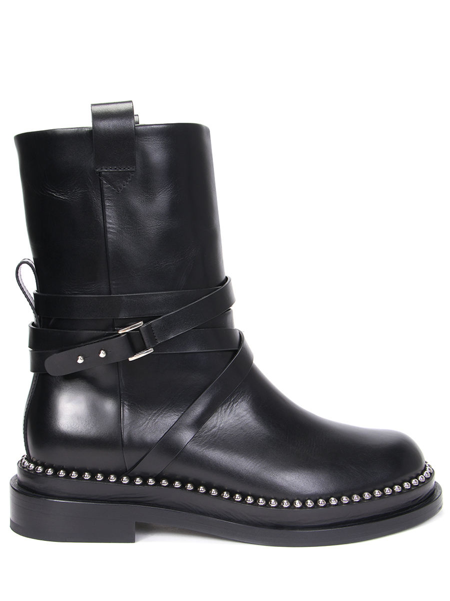 Ботинки кожаные ERMANNO SCERVINO
