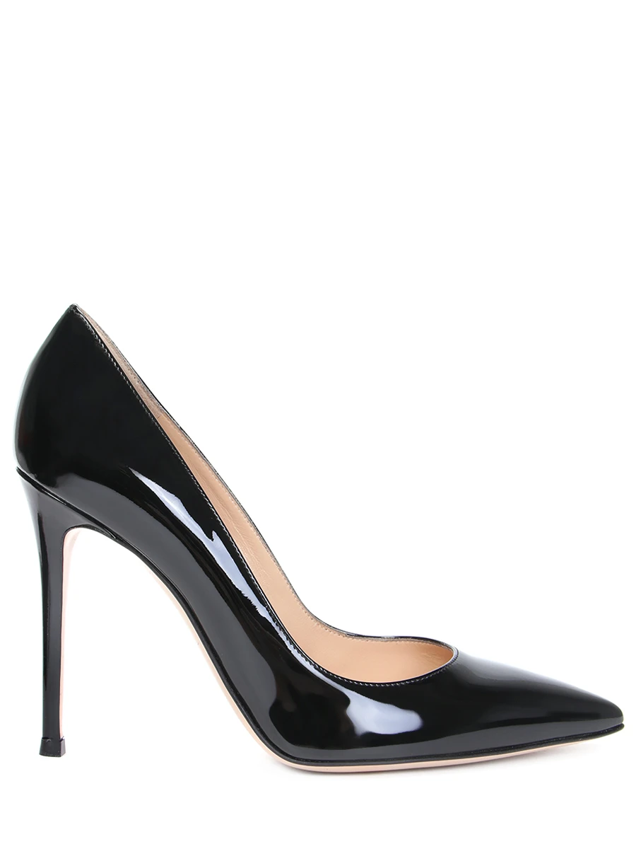 

Туфли кожаные лакированные Gianvito, Черный, G28470.15RIC.VERNERO