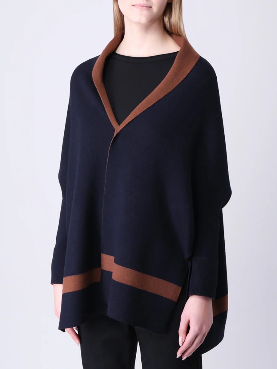 Кардиган шерстяной LE TRICOT PERUGIA 46821/9009 Коричневый  Фото 4