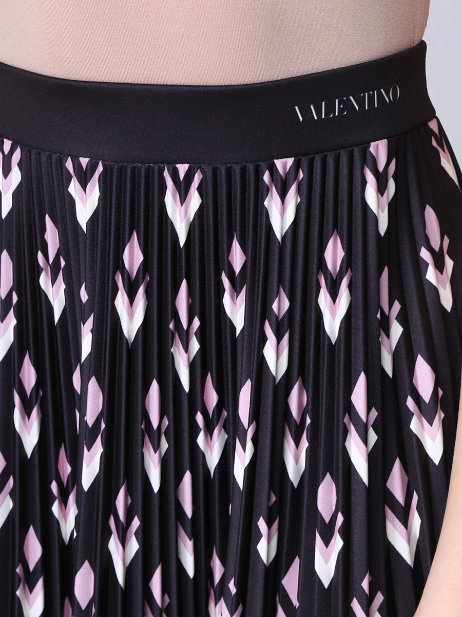 

Юбка плиссированная с принтом, Принт, UB3MD02C5NA