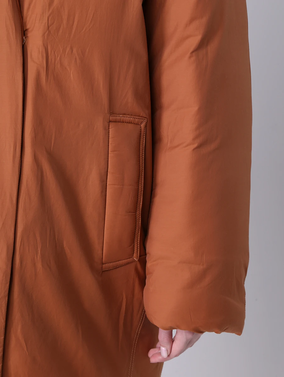 Куртка удлиненная PHILLIP LIM F202-8673DVT Коричневый  Фото 5