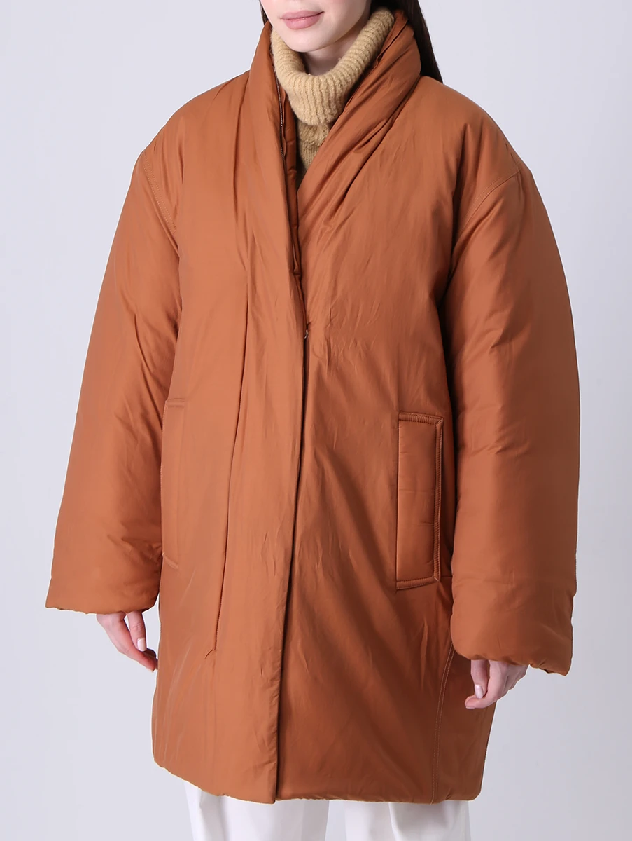 Куртка удлиненная PHILLIP LIM F202-8673DVT Коричневый  Фото 4