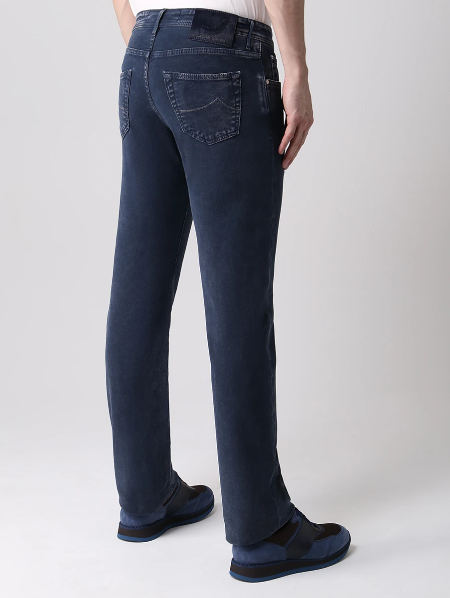 Джинсы Regular Fit хлопковые JACOB COHEN J620 COMF 320S 890 Синий  Фото 3