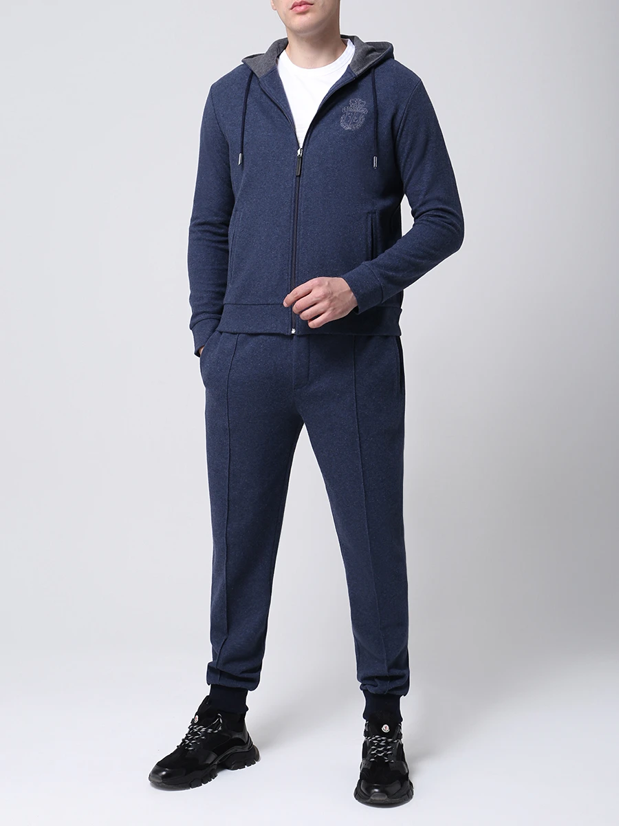 Костюм хлопковый BILLIONAIRE W20C MJB1952 BTE013N\W20C MJT1632 BTE013N/1410 Синий  Фото 2
