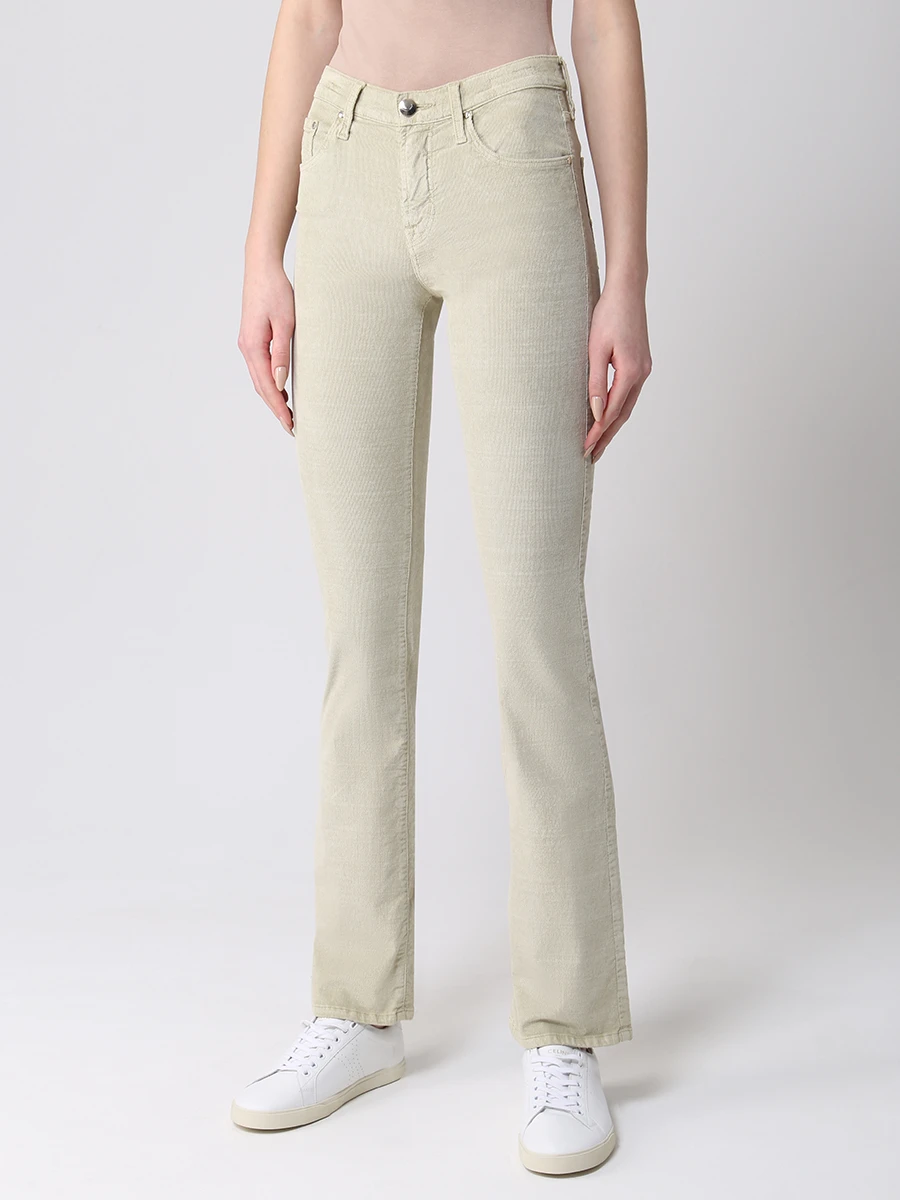 

Брюки вельветовые, Бежевый, KIMBERLY BOOTCUT 1189S 415