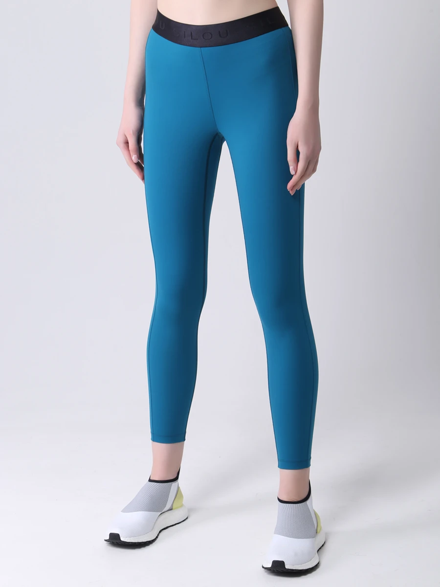 Леггинсы спортивные SILOU NATALIE-LG Бирюзовый  Фото 4