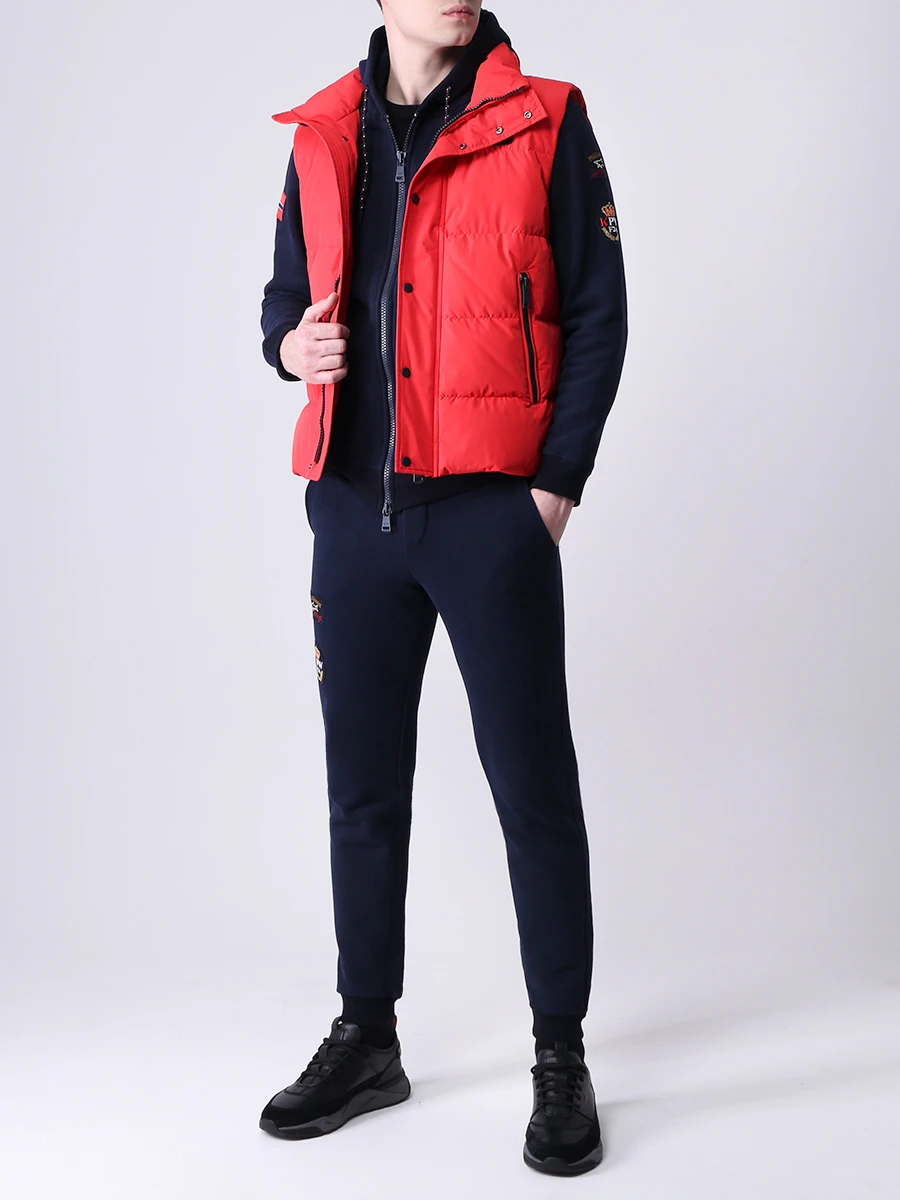 Костюм спортивный хлопковый PAUL & SHARK A201909/013 Синий  Фото 2