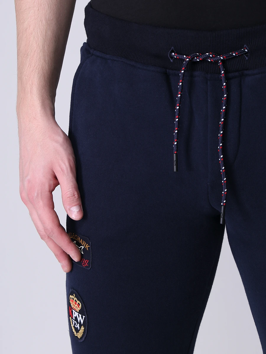 Костюм спортивный хлопковый PAUL & SHARK A201909/013 Синий  Фото 8