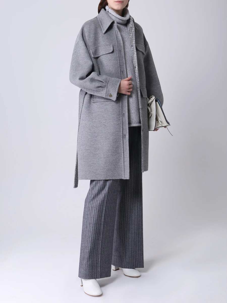 Свитер кашемировый KITON D507202102700D Серый  Фото 2