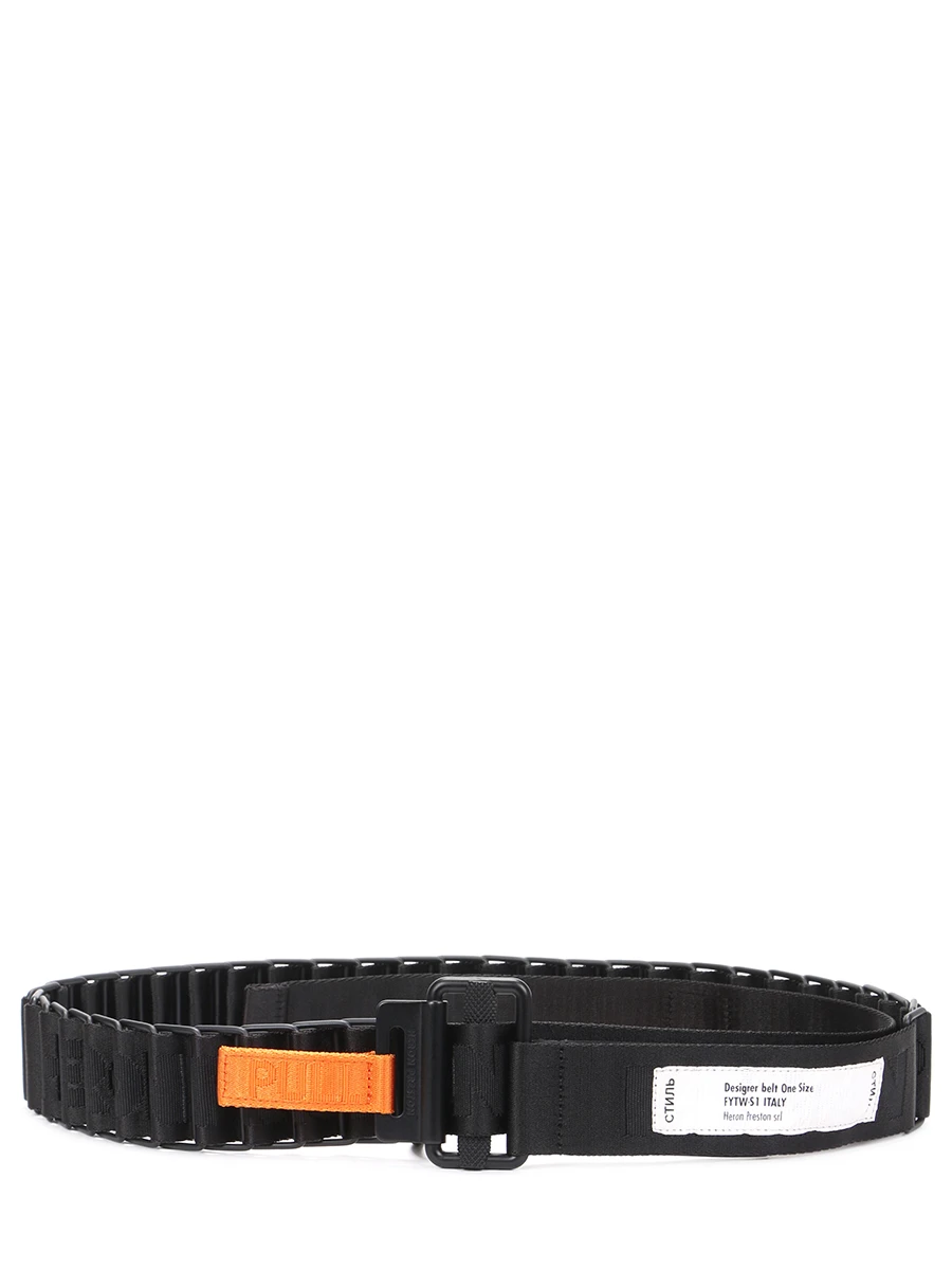 Ремень текстильный HERON PRESTON HMRB022F20MAT0011010 Черный  Фото 2