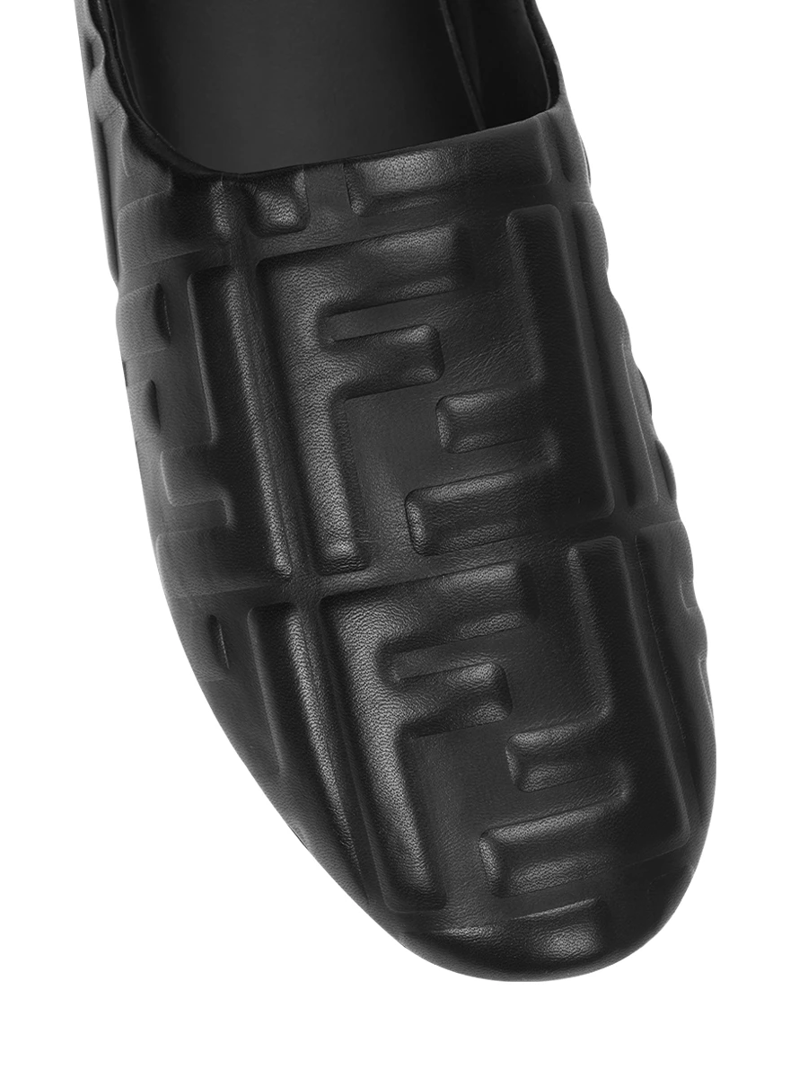 

Слипперы кожаные, Черный, 8P8082 ABOH F0ABB