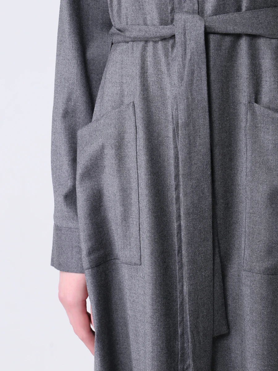 

Платье-рубашка однотонное, Серый, 20WEDSH310 TY289 GREY