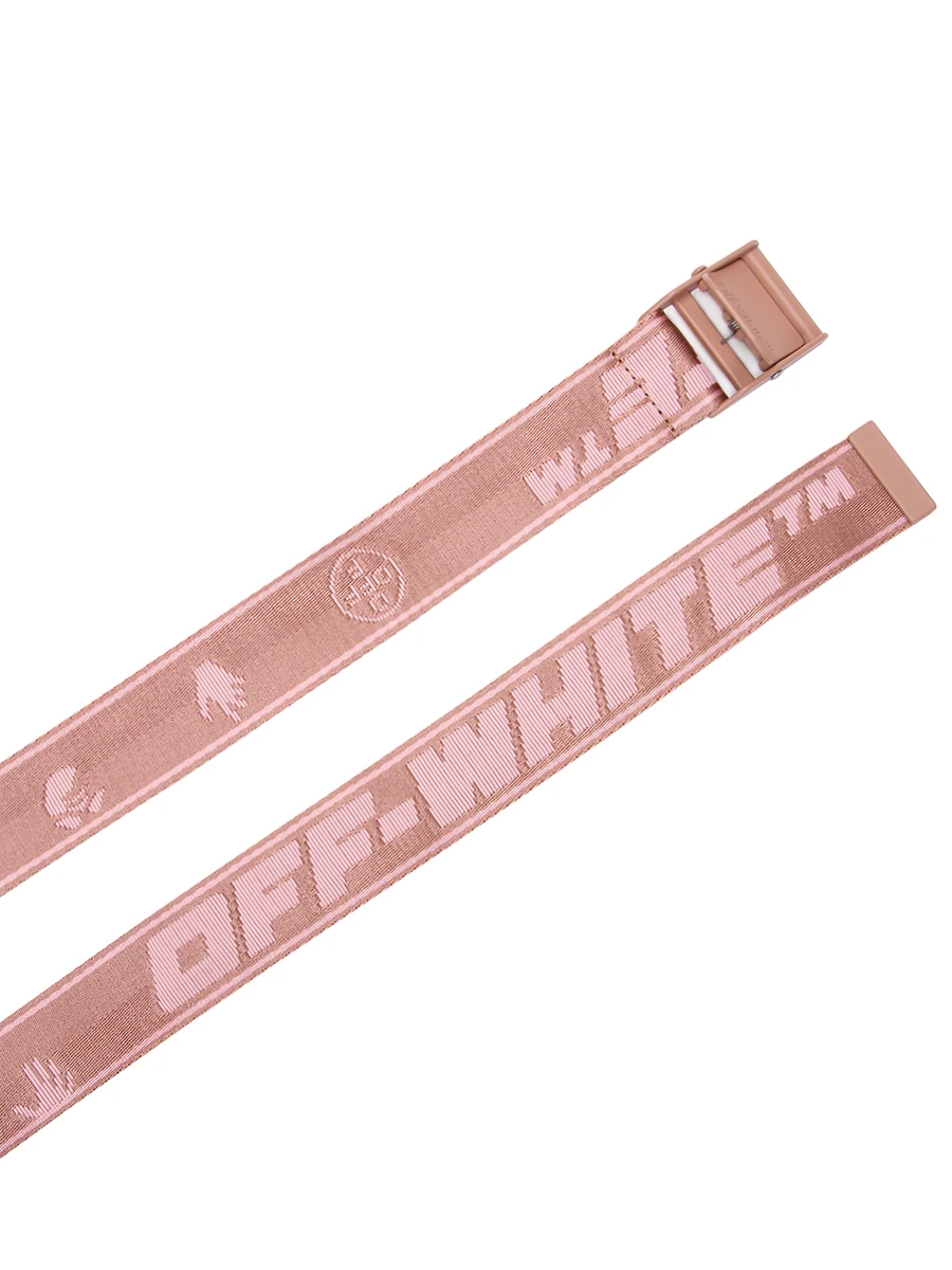 Ремень текстильный с принтом OFF-WHITE OWRB043R21FAB0013031 Принт  Фото 3