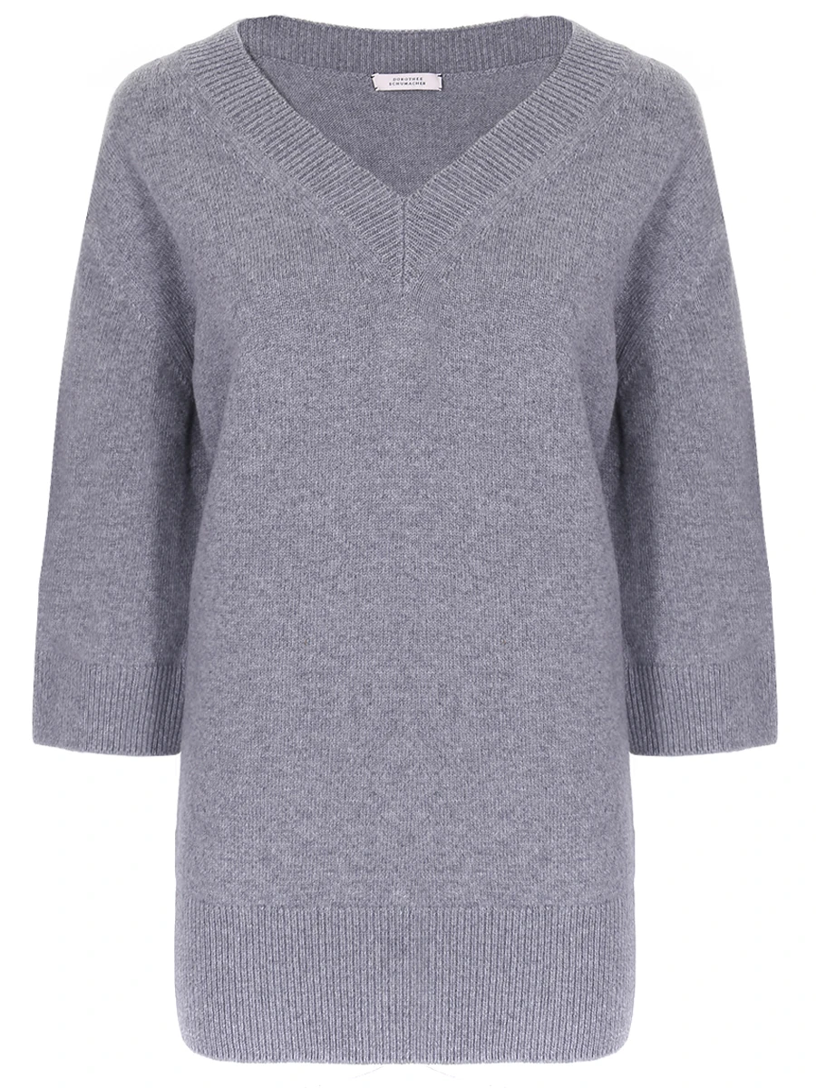 

Пуловер шерстяной, Серый, 816005