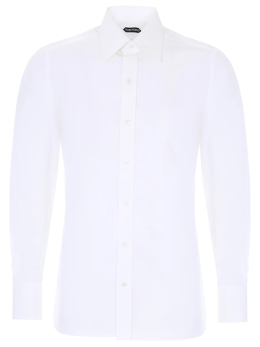 

Рубашка Slim Fit хлопковая, Белый, 94S1JE/4FT690