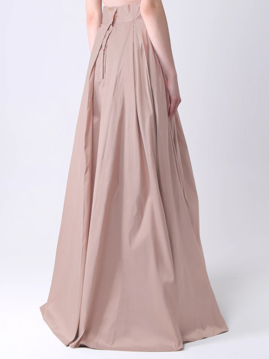 

Юбка шелковая, Бежевый, 2020S-L6/золото