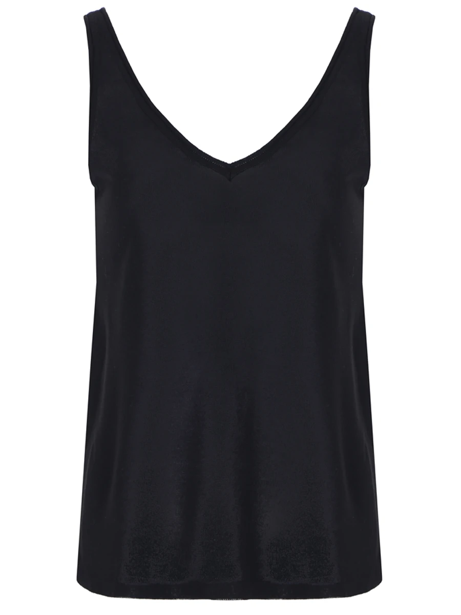 

Топ из вискозы, Черный, FSW21080249BK Черный