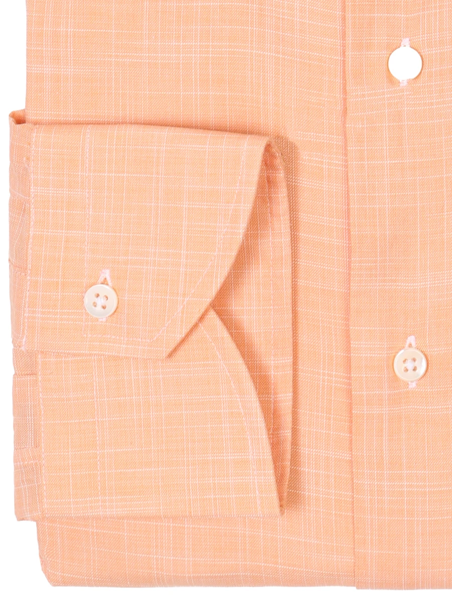 Рубашка Modern Fit хлопковая CANALI GD01568/701/705 MF, размер 58, цвет оранжевый GD01568/701/705 MF - фото 3
