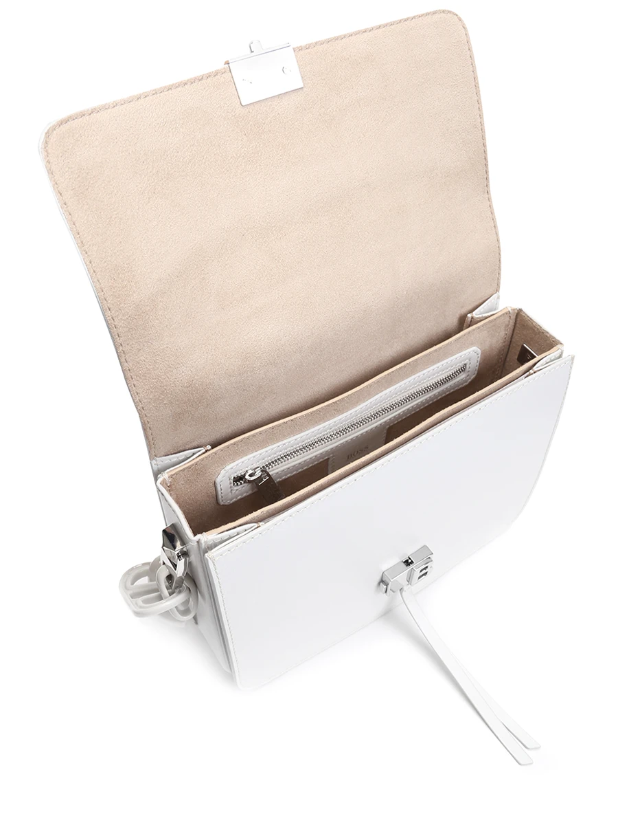 Сумка кожаная BOSS 50451826/114 Белый  Фото 3