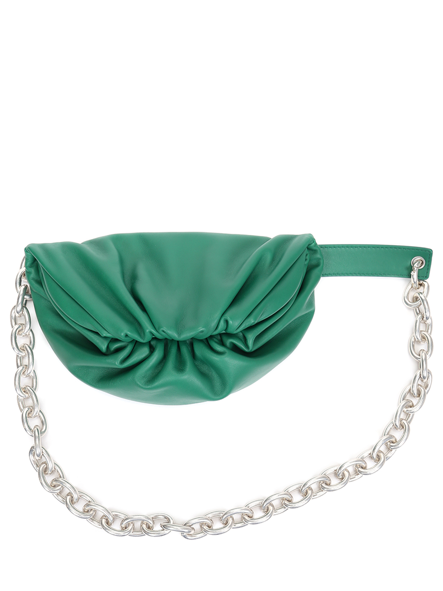 Сумка поясная кожаная Chain Pouch BOTTEGA VENETA
