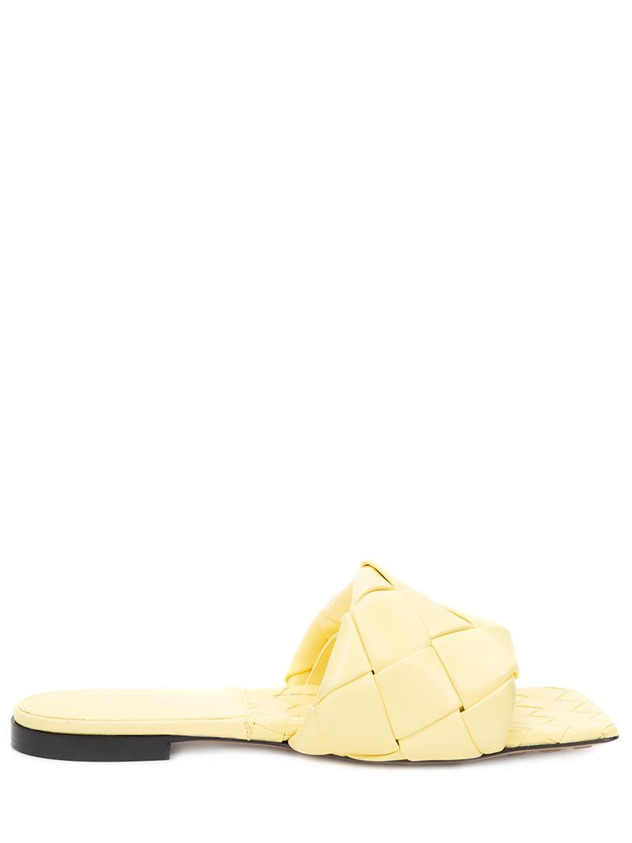 Шлепанцы кожаные BOTTEGA VENETA