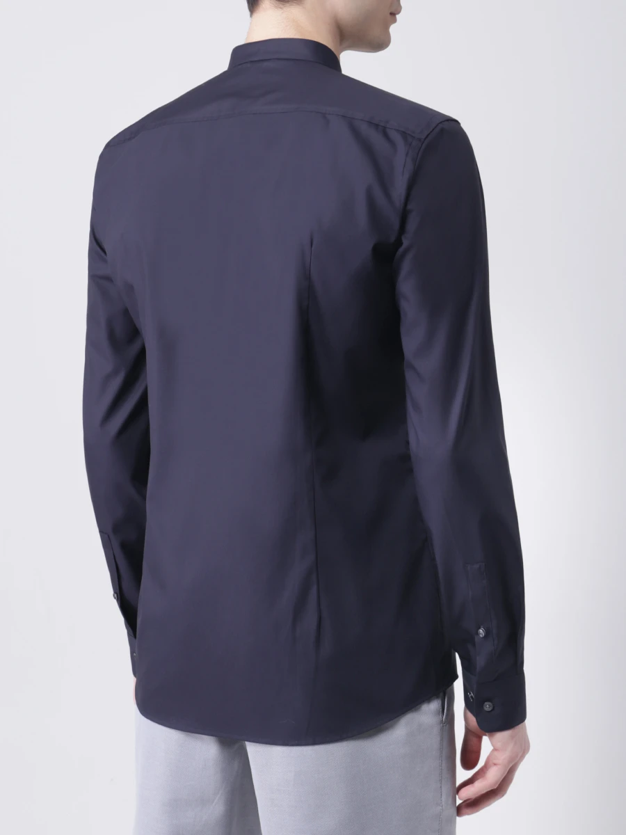 Рубашка Slim Fit хлопковая BOSS 50445935/404, размер 54, цвет синий 50445935/404 - фото 3