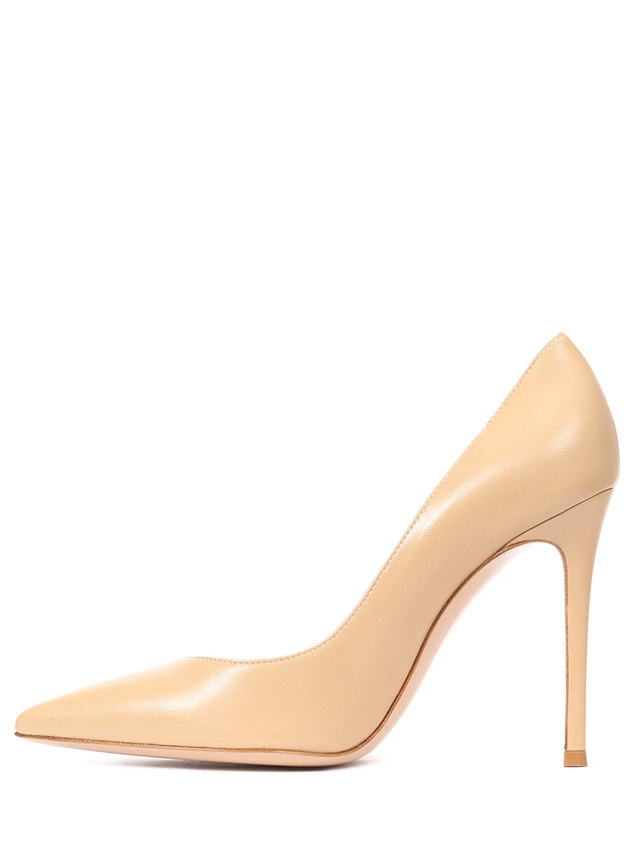 Туфли кожаные Gianvito GIANVITO ROSSI G28470.15RIC.NAPNUDE Бежевый  Фото 3