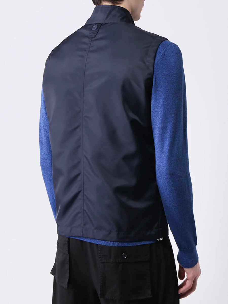 

Жилет однотонный с логотипом, Синий, IAAC MRC0146 BTE004N