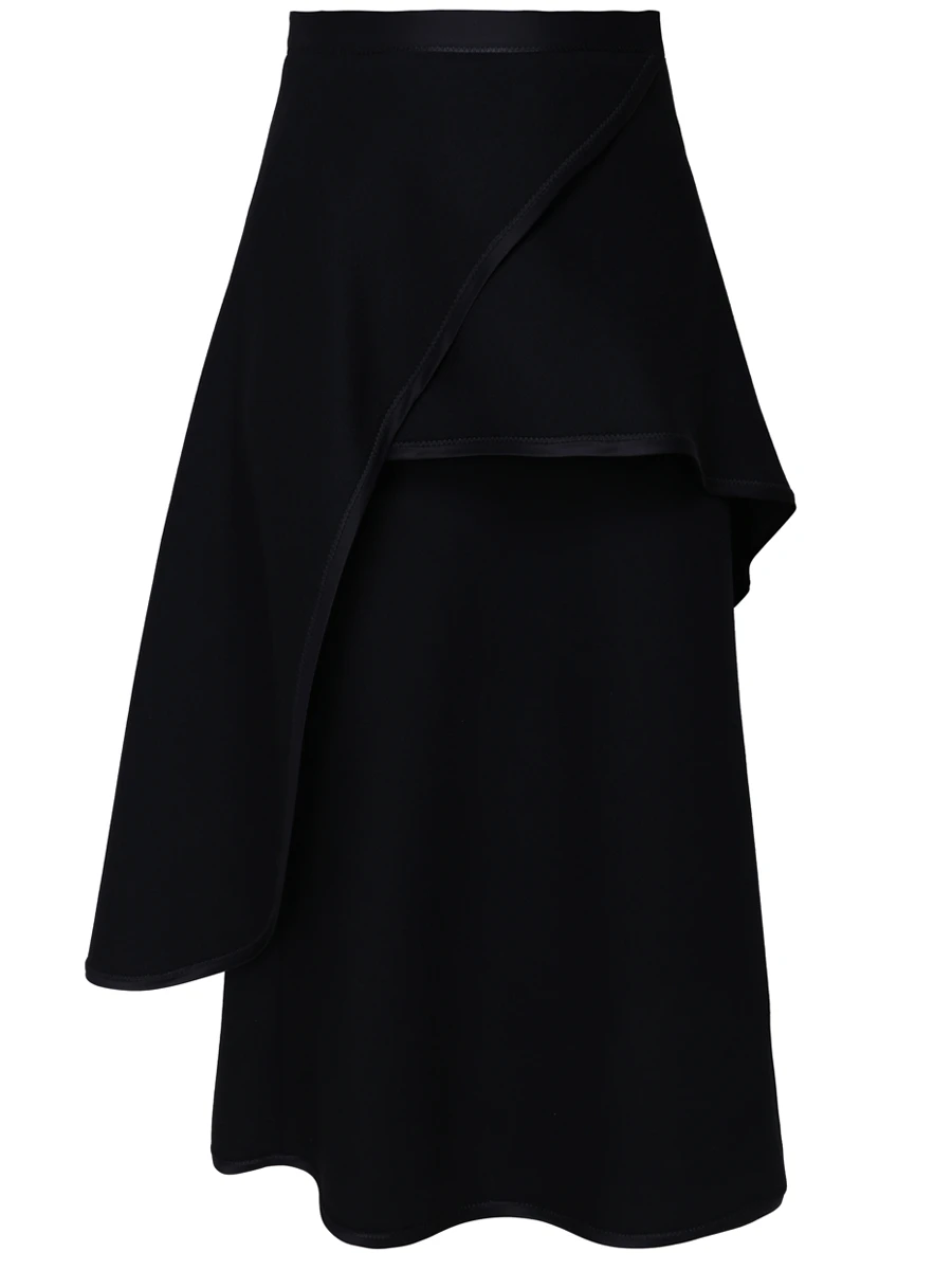 Юбка однотонная