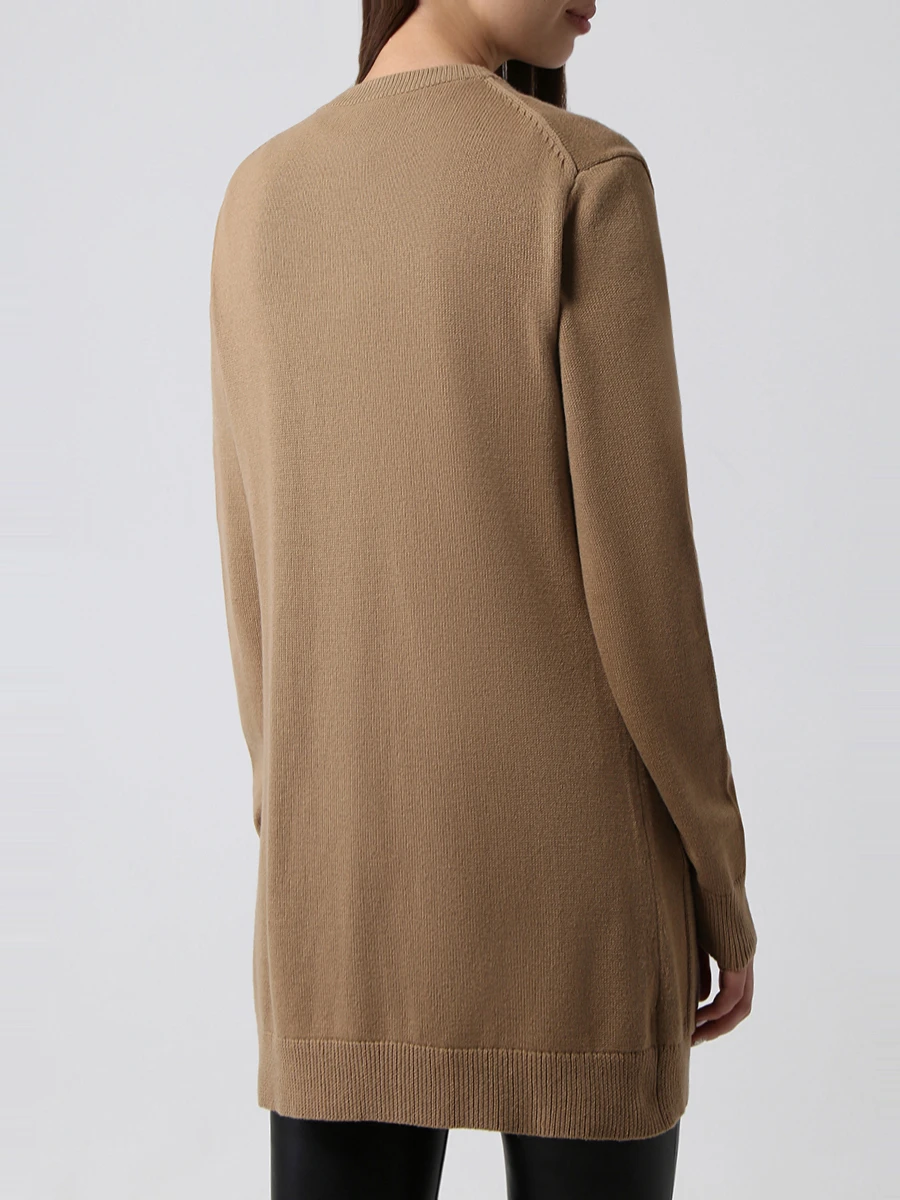 Кашемировый кардиган MICHAEL KORS 640AKD904-BASIC беж Бежевый  Фото 3