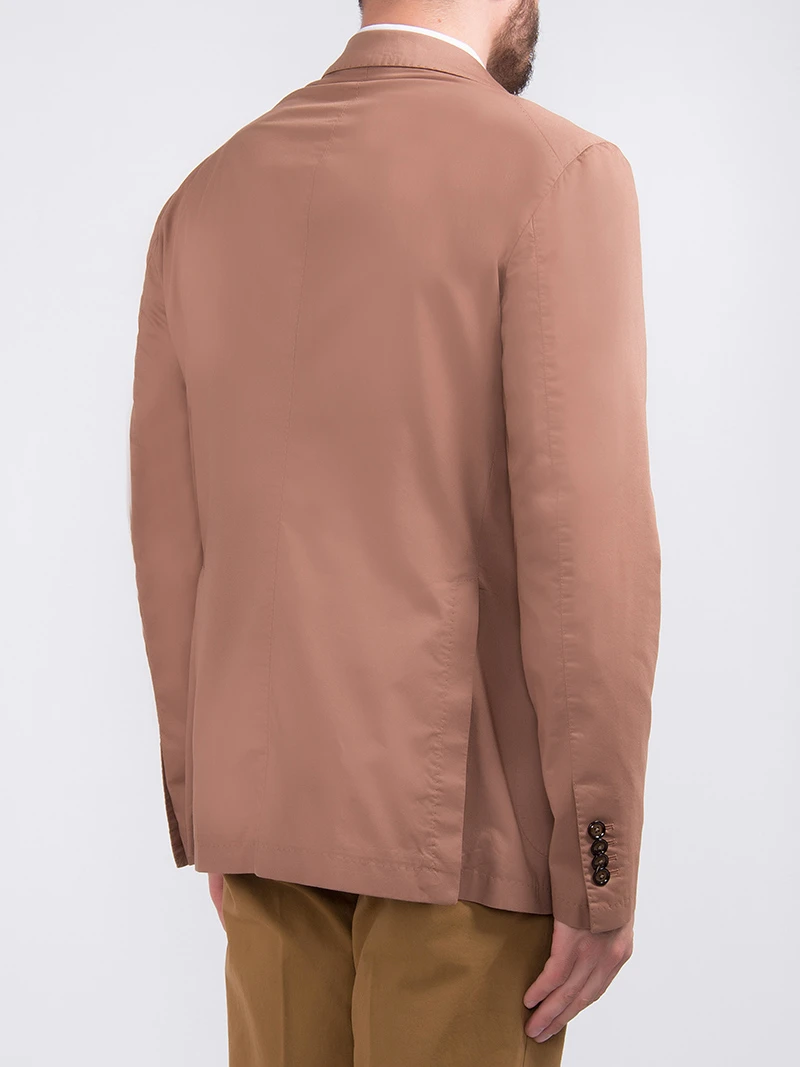 Хлопковый пиджак TAGLIATORE 77UET006 Табачный, размер 46, цвет коричневый - фото 3